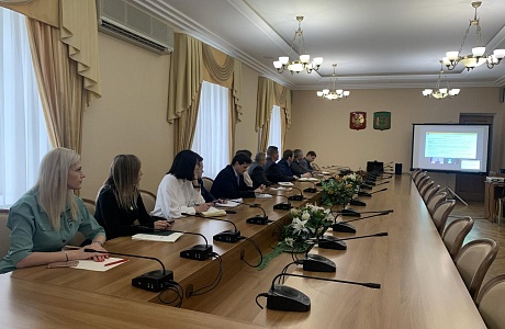 Совещание с Министерством труда и социальной защиты Российской Федерации в режиме видеоконференции